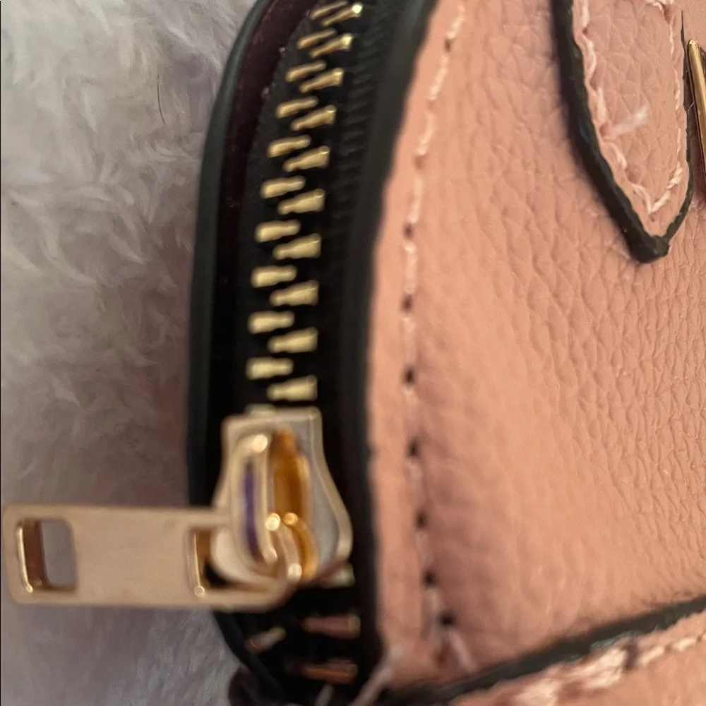 Keychain & Coin purse Charm-Dusty Rose—New-Vegan